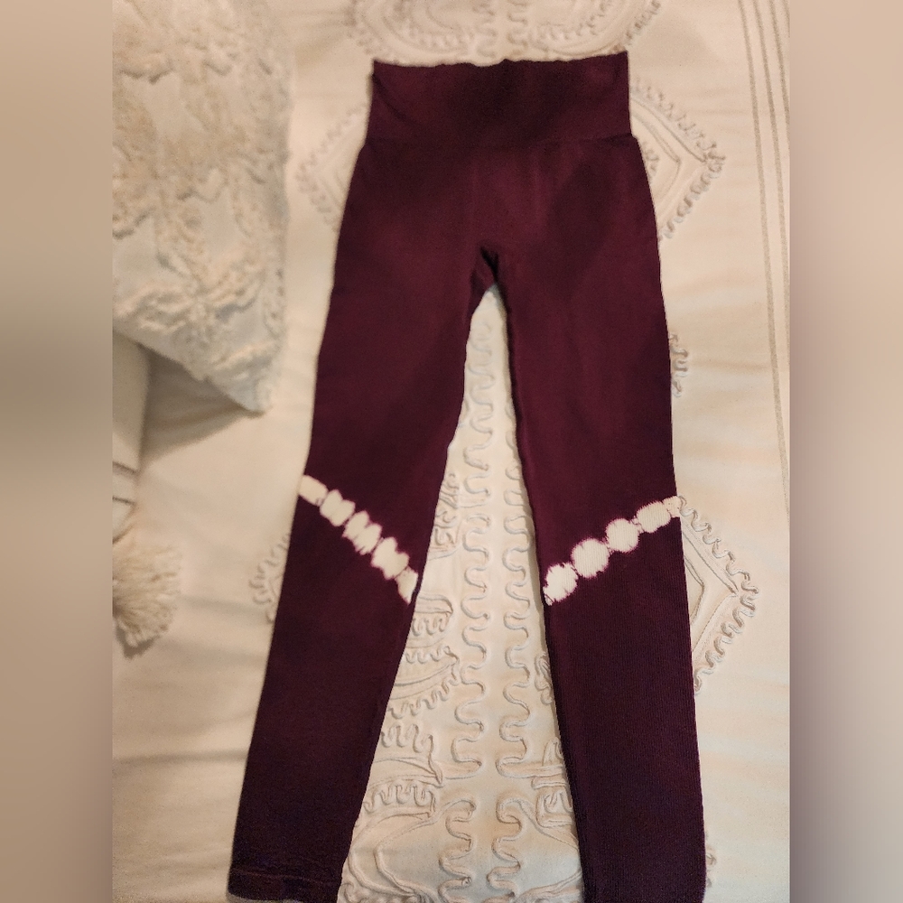 High-waisted Pink leggings